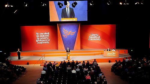 Lib Dem Conference Hall 2026