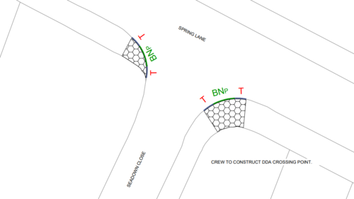 Spring Lane Crossing Point