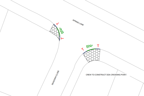 Spring Lane Crossing Point