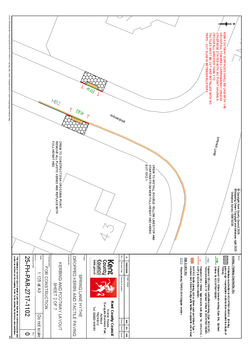 Spring Lane Crossing Plan