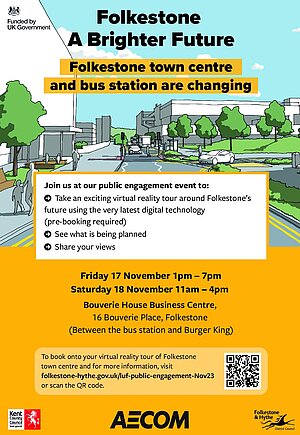 Folkestone Levelling Up Bid Phase 2 consultation poster