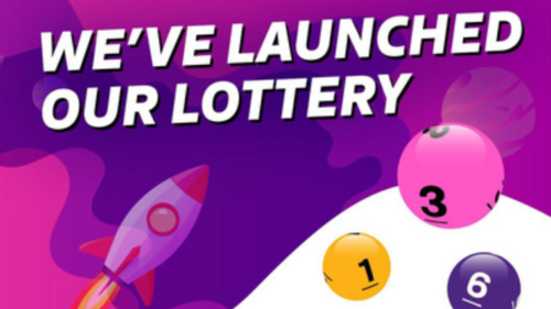 "We've launched our Lottery" image