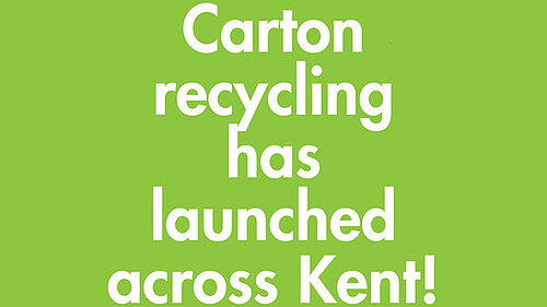 Carton recycling launch graphic