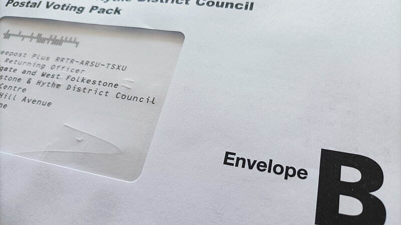 Postal Vote / Ballot Paper envelope