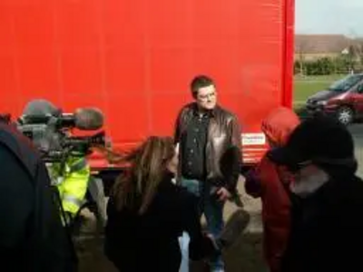 Tim Prater speaks to Meridian TV about the Truck Off campaign for Cheriton High Street