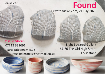 Found exhibition postcard