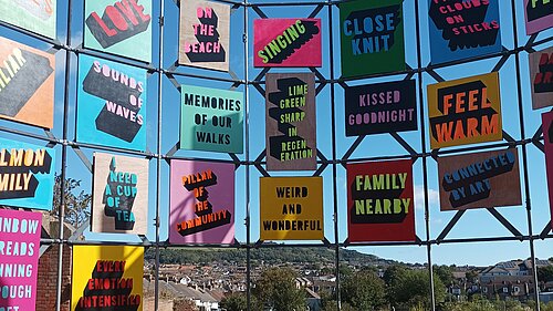 Folkestone Triennial 2021 exhibit