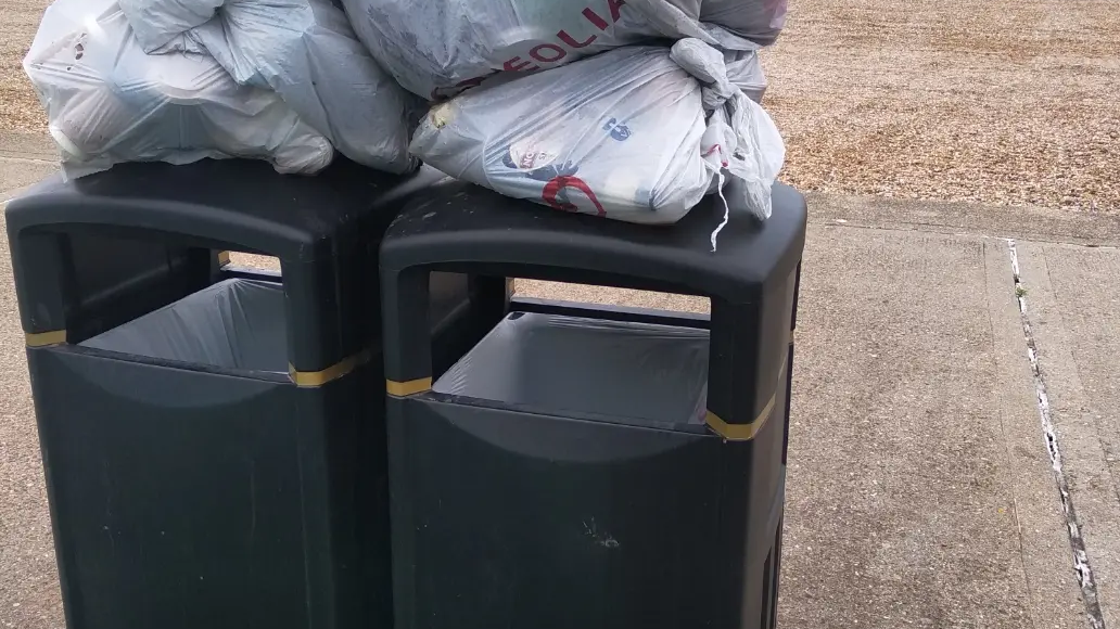 Sandgate Seafront Bin Collection Back to the Past Folkestone and