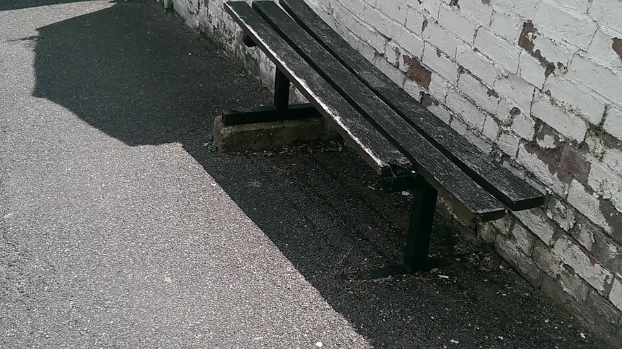 Sandgate Wilberforce Road Bench Folkestone and Hythe