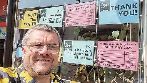 Tim Prater on 2025 election results day