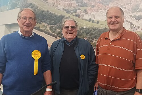 John Renshaw, Roger West and Peter Gane