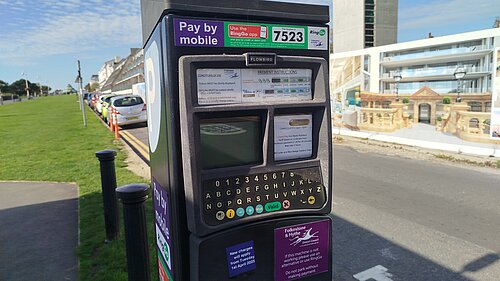 Car Parking Ticket machine