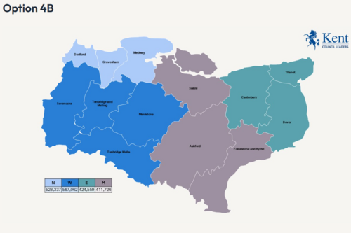 Proposed Kent Unitary Map
