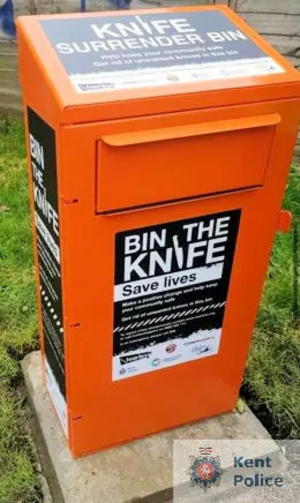 Image courtesy of East Kent Police Division press release supplied image Kinfe Bin