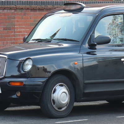 Image courtesy of Vauxford / CC BY-SA (https://creativecommons.org/licenses/by-sa/4.0) Black taxi